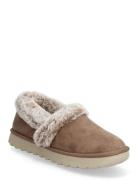 Women Cozy Up Beige Skechers