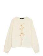 Vmboom Structure Ls O-Neck Tie Card Boo Cream Vero Moda
