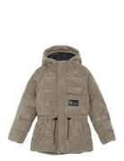 Jr. Jacket W. String -Corduroy Beige Color Kids