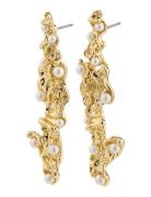 Jude Earrings Gold-Plated Gold Pilgrim