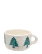 Christmas Forest Cappuccino Mug Cream Anna + Nina
