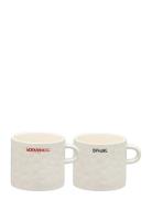 All About Balance Mug - Set Of 2 Cream Anna + Nina