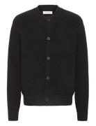 Cfrodhe Baseball Knit Cardigan Black Casual Friday
