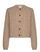 Johanna Cable Cardigan Beige Newhouse