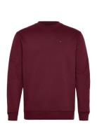 Tjm Reg S Flag Crew Burgundy Tommy Jeans