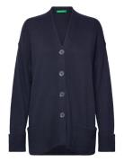 L/S Cardigan Navy United Colors Of Benetton