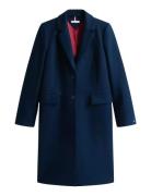 Classic Sb Wool Reg Coat Navy Tommy Hilfiger