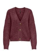 Carzoey L/S Cardigan Knt Noos Burgundy ONLY Carmakoma