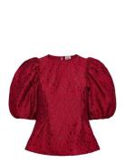 Ylja Blouse Red Twist & Tango