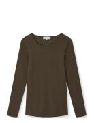 Gertrud Blouse - Cotton Brown STUDIO FEDER