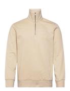 Half Zip Sweat Beige Lindbergh