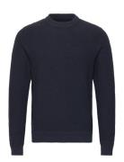 Lw Cotton Texture Jumper Navy Superdry