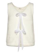 Crbulp Knit Vest Cream Cream