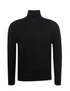 Ls Merino Mock Neck Swtr Black Calvin Klein