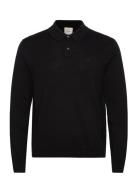 Ls 100% Merino Polo 14Gg Black Calvin Klein