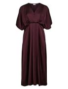Nusantina Dress Burgundy Nümph