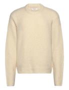 Jormeadows Knit Boucle Crew Neck White Jack & J S