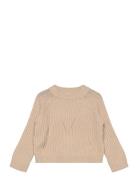 Nmfrikine Ls Short Knit Pullover Pb Beige Name It