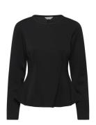 Objdorina L/S Re Sculpture Top E Wi 25 Black Object