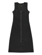 Long Vest Dress Black Lee Jeans