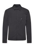 Crinkle Nylon Overshirt Black Lyle & Scott