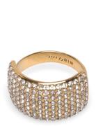 Aspen Crystal Ring Gold-Plated Gold Pilgrim