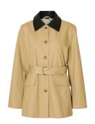 Slfdua Jacket Beige Selected