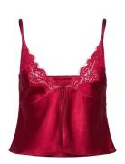 Cami Satin Lace Mya Red Hunkemöller