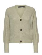 Vmlea Ls V-Neck Cuff Cardigan Noos Grey Vero Moda