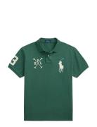 20/1 Mesh-Ssl-Psh Green Polo Ralph Lauren