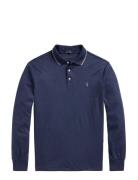 50/1 Interlock-Lsl-Psh Navy Polo Ralph Lauren