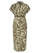 Olmhannover Life S/S Shirt Dress Noos Khaki Only Maternity
