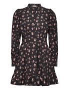 Poplin Mini Dress Black By Ti Mo