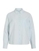Vidarma L/S Regular Shirt - Noos Blue Vila