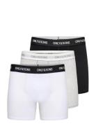 Onsbasic Solid Boxer 3Pack Noos Patterned ONLY & SONS