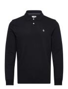 Ls Cttn Tncl Piq Pol Black Original Penguin