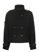 Gzavic Short Jacket Black Gestuz