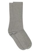 Bess Long Socks Grey Mp Denmark