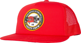 Salty Crew Sheepy Foamy Trucker Red