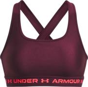 Under Armour Women's UA Crossback Mid Bra Dark Maroon