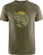 Fjällräven Men's Arctic Fox T-shirt Dark Olive