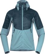 Women's Senja Midlayer Hood Jacket Smoke Blue/Orion Blue