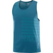 Salomon Men's Sense Aero Graphic Tank Top Deep Dive