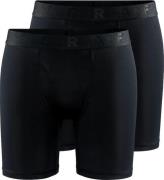 Craft Men's Core Dry Boxer 6-Inch 2-Pack Black