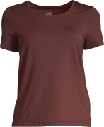 Casall Women's Iconic Tee Mahogany Red