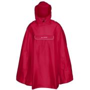 VAUDE Unisex Valdipino Rain Poncho Indian Red