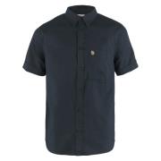 Men's Övik Travel Shirt Ss Dark Navy