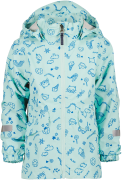 Didriksons Norma Kids Pr Jkt 3 Doodle Pale Mint