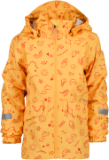 Didriksons Kids' Norma Printed Jacket 3 Doodle Papaya Orange