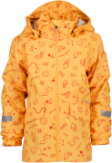 Didriksons Norma Kids Pr Jkt 3 Doodle Papaya Orange